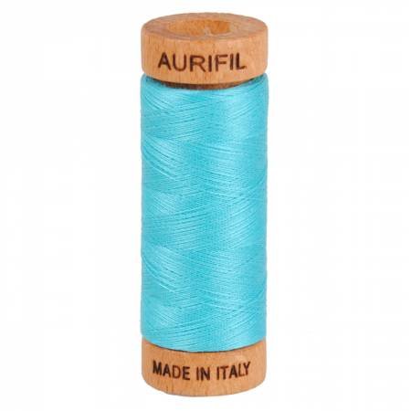 Aurifil 80wt エジプト綿糸 306ヤード (280メートル) (#2123 バター)